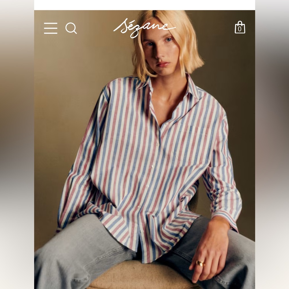 Sezane
Sezane Max Shirt - Picture 4 of 11